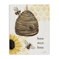 thumbnail image 1 of Stupell Industries Farmhouse Sweet Home on Honeycomb Canvas Art, 24 x 30, by Julia Purinton, 1 of 8