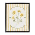 thumbnail image 1 of Stupell Industries French Country Sweet Honey Flowers Black Floating Frame Canvas Art, 17 x 21, by Beth Grove, 1 of 8
