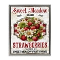 thumbnail image 1 of Stupell Industries Cottage Sweet Meadow Strawberries Gray Floating Frame Canvas Art, 17 x 21, by Creatif Belle, 1 of 8