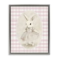 thumbnail image 1 of Stupell Industries Cottage Sweet Pink Girl Bunny Gray Floating Frame Canvas Art, 25 x 31, by Arlington Prints, 1 of 8