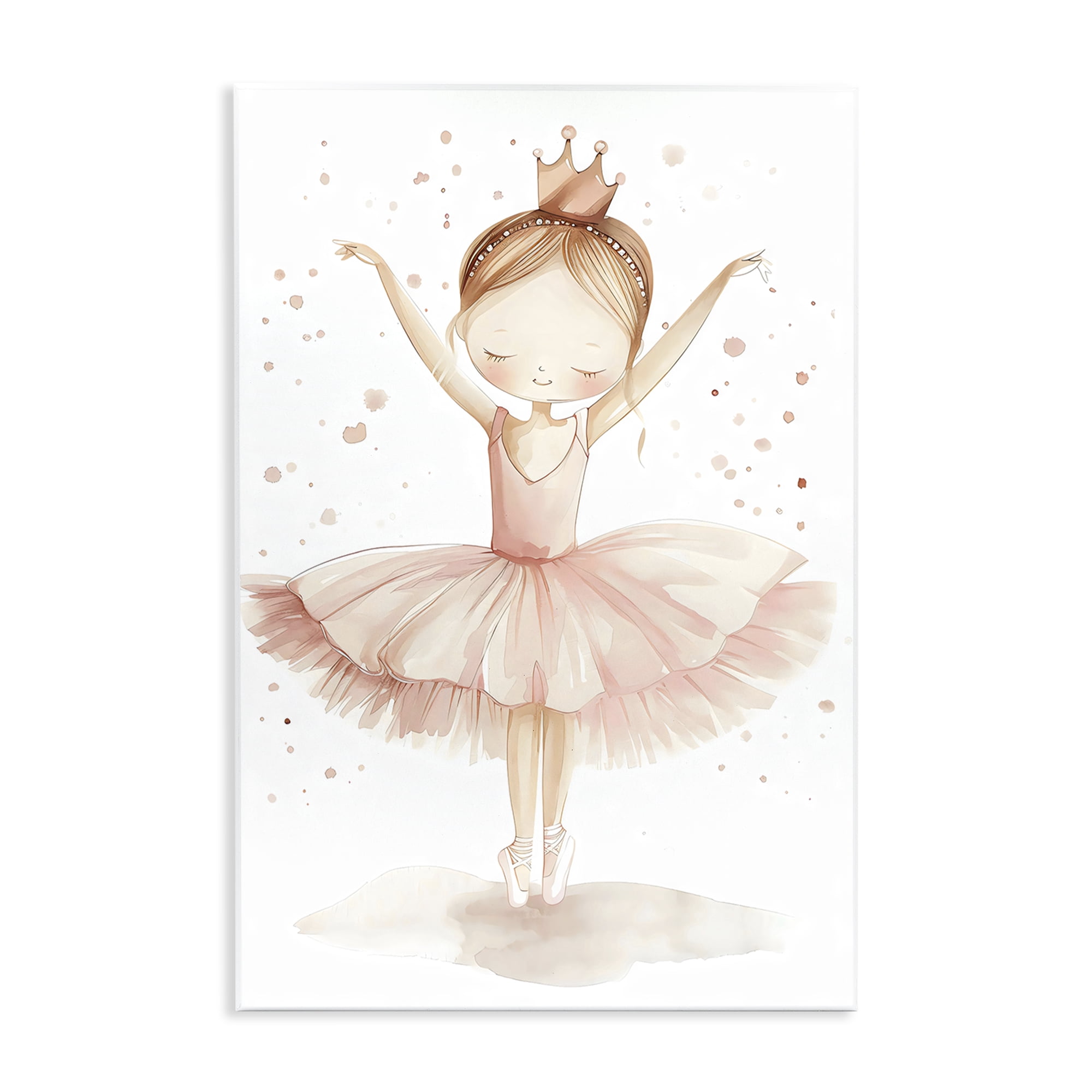 Stupell Industries Sweet Pink Tutu Wall Plaque Art, design by Creative Studio