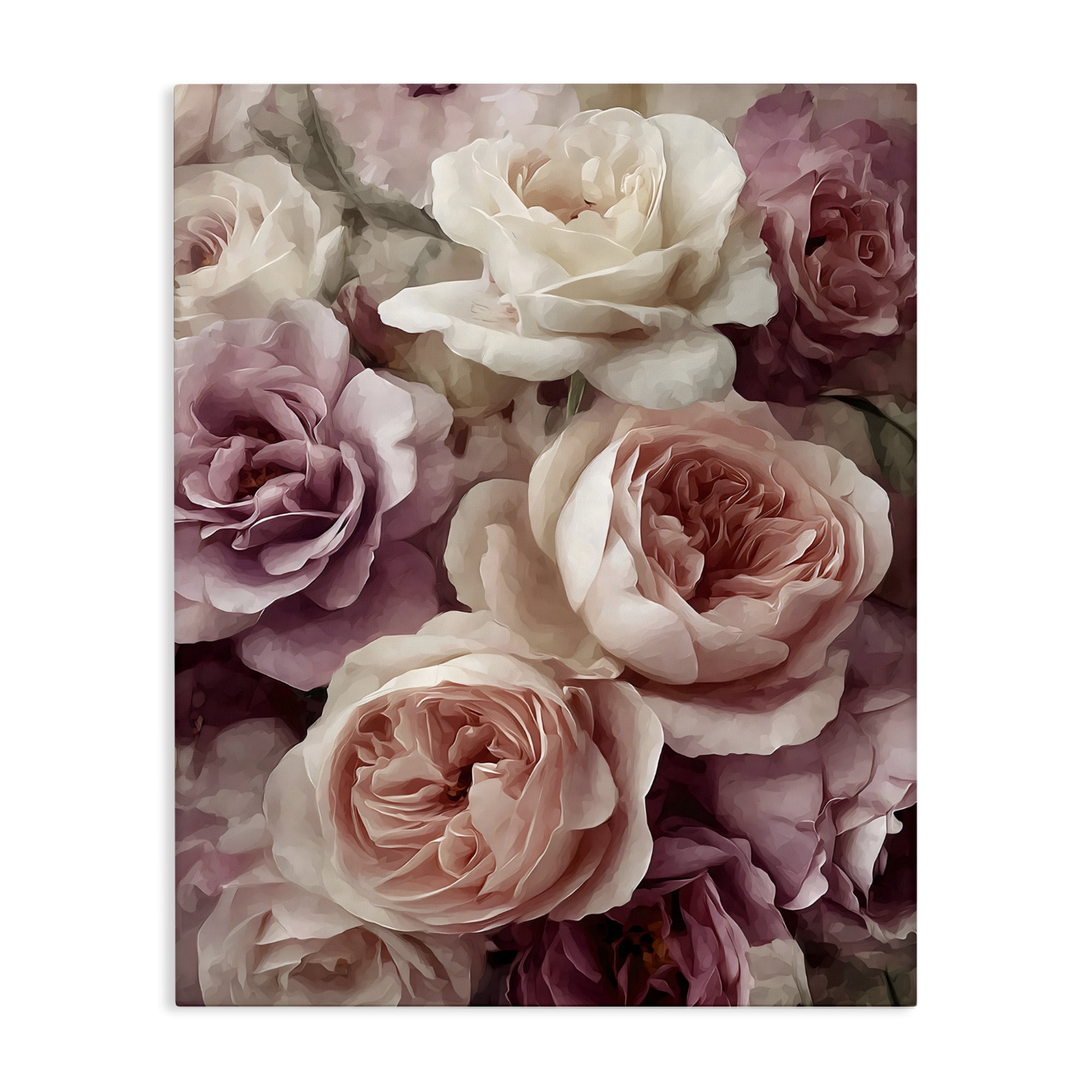 Stupell Industries Sweet Roses in Blush Pink Canvas Wall Art, design by Franklyn Gregory