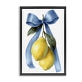 thumbnail image 1 of Stupell Industries Shabby Chic Sweet & Sour Lemons Black Floating Frame Canvas Art, 17 x 25, by Petals Prints Design, 1 of 8