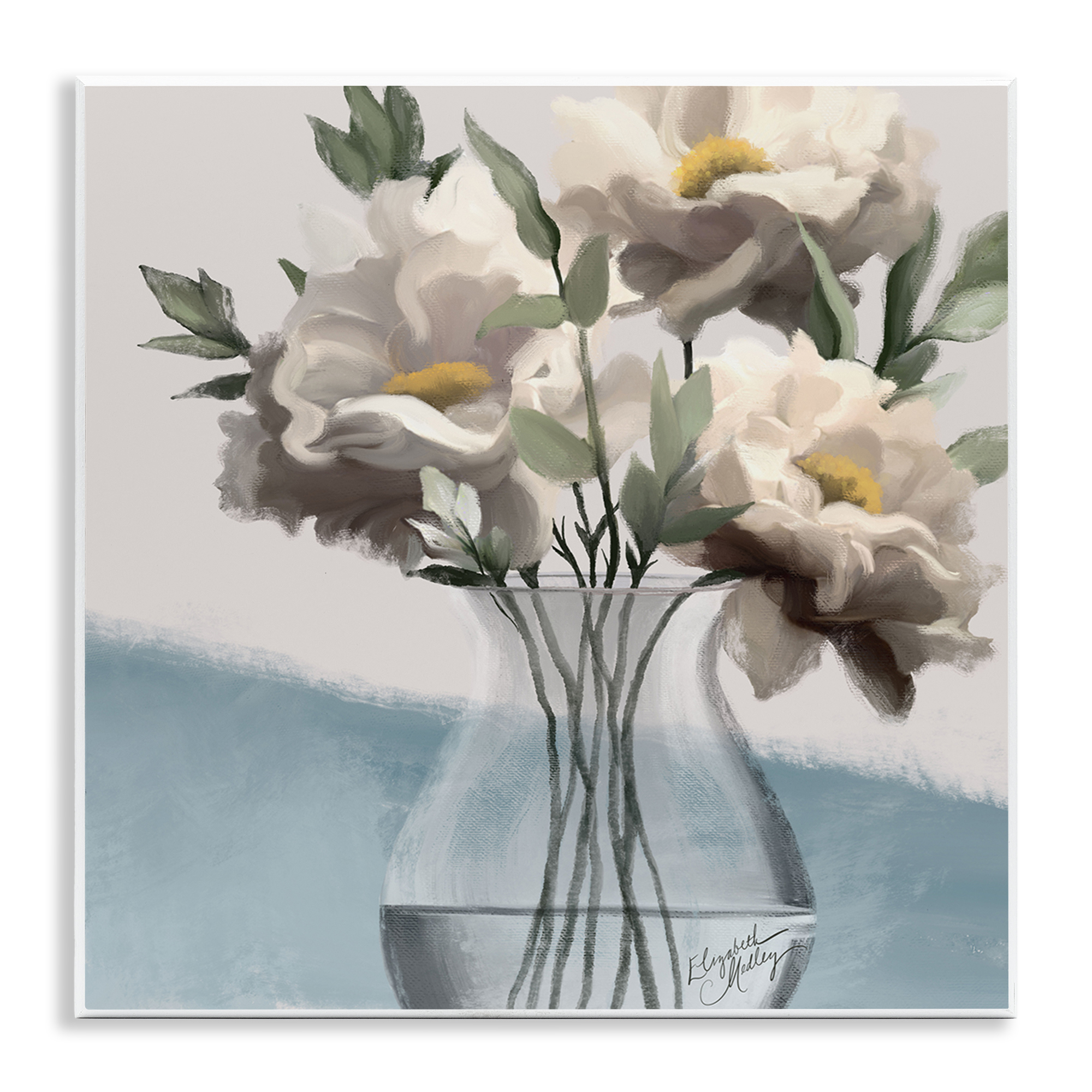 Stupell Industries Sweet Vase Bouquet Plants & Flowers Painting Unframed Art Print Wall Art, 12 x 12