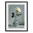 thumbnail image 1 of Stupell Industries Victorian Sweet White Rose in Vase Black Framed Print Under Glass, 17 x 23, by Petals Prints Design, 1 of 8