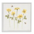 thumbnail image 1 of Stupell Industries Cottage Sweet Yellow Honey Flowers White Framed Giclee Art, 24 x 24, by Beth Grove, 1 of 8