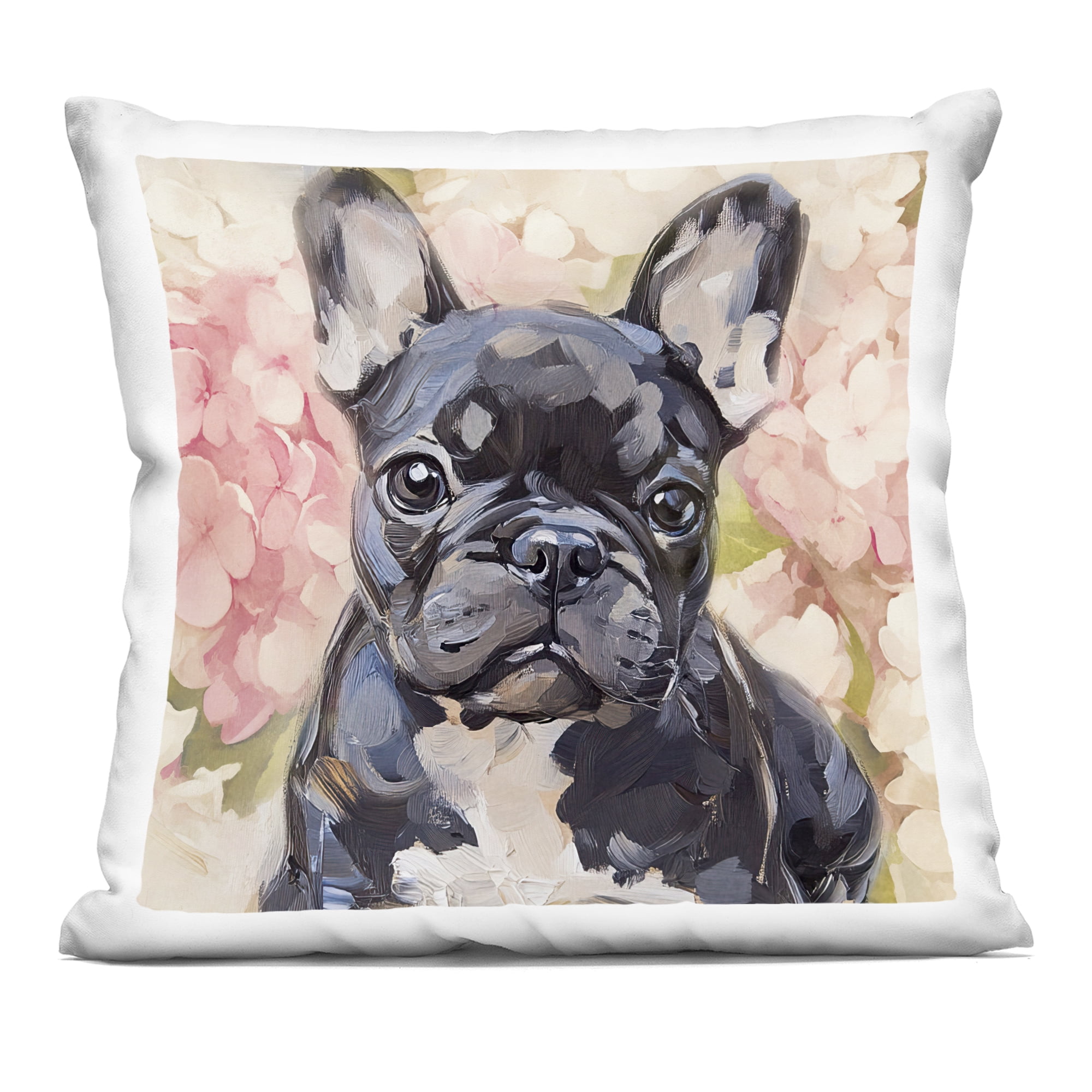 Stupell Industries Sweetest Little Bulldog Decorative Printed Throw Pillow, design by Tina LeCour