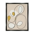 thumbnail image 1 of Stupell Industries Swirled Line on Beige Abstract Painting Black Floater Framed Canvas Art Print Wall Art, 17 x 21, 1 of 10