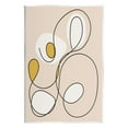 thumbnail image 1 of Stupell Industries Swirled Line on Beige Abstract Painting Unframed Art Print Wall Art, 13 x 19, 1 of 7