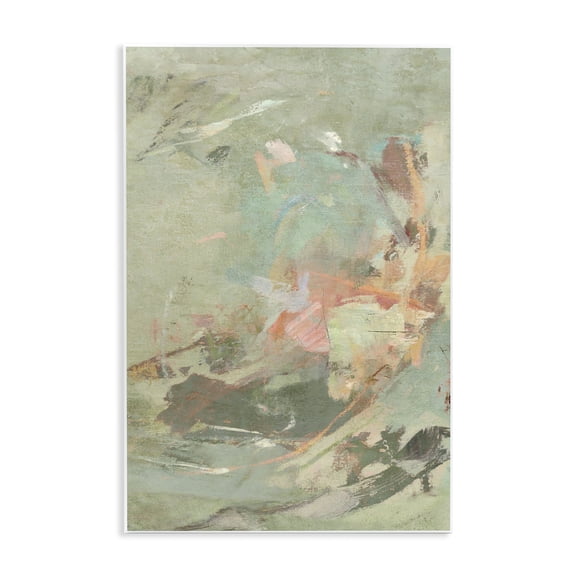 Stupell Industries Swirled Neutrals & Pastels Abstract Painting Unframed Art Print Wall Art, 13 x 19