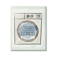 thumbnail image 1 of Stupell Industries Switch Laundry Loads Phrase Typography Painting Gallery Wrapped Canvas Print Wall Art, 36 x 48, 1 of 8