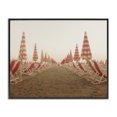 thumbnail image 1 of Stupell Industries Tropical Symmetric Beach Chairs on Sand Black Framed Giclee Art, 14 x 11, by Aledanda, 1 of 7