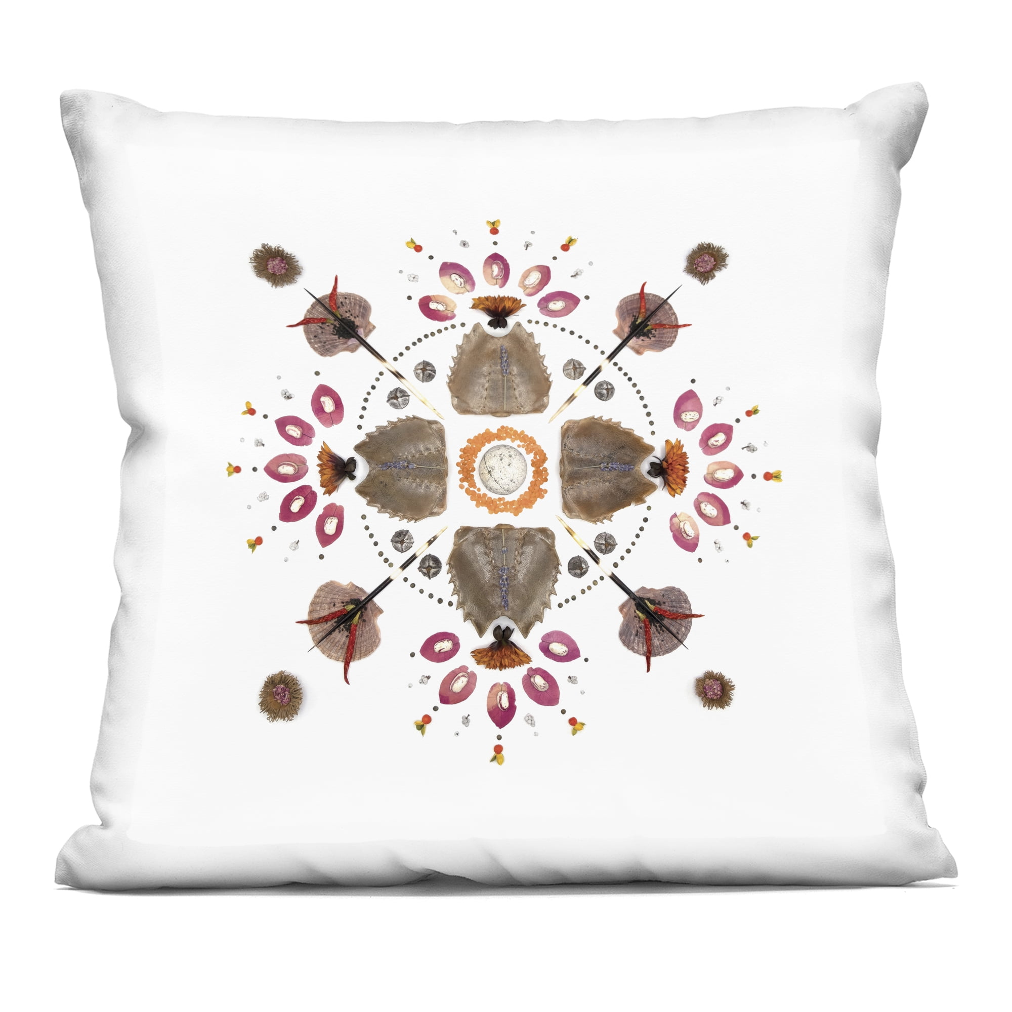 Stupell Industries Symmetrical Nautical Collection Decorative Printed Throw Pillow, design by Beth Adoette, 18 x 7 x 18