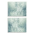 thumbnail image 1 of Stupell Industries Symmetrical Ripples in Water Blue Light Reflection,2pc, each 13 x 19,Designed by Maggie Olsen, 1 of 6