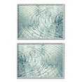 thumbnail image 1 of Stupell Industries Symmetrical Ripples in Water Blue Light Reflection,2pc, each 16 x 20,Designed by Maggie Olsen, 1 of 5