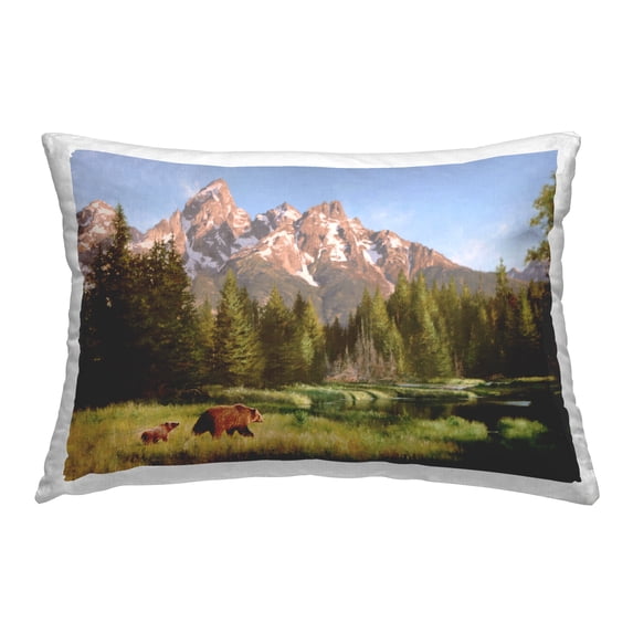 Stupell Industries Taking The Scenic Route Decorative Printed Throw Pillow Design by Mark Kelso.