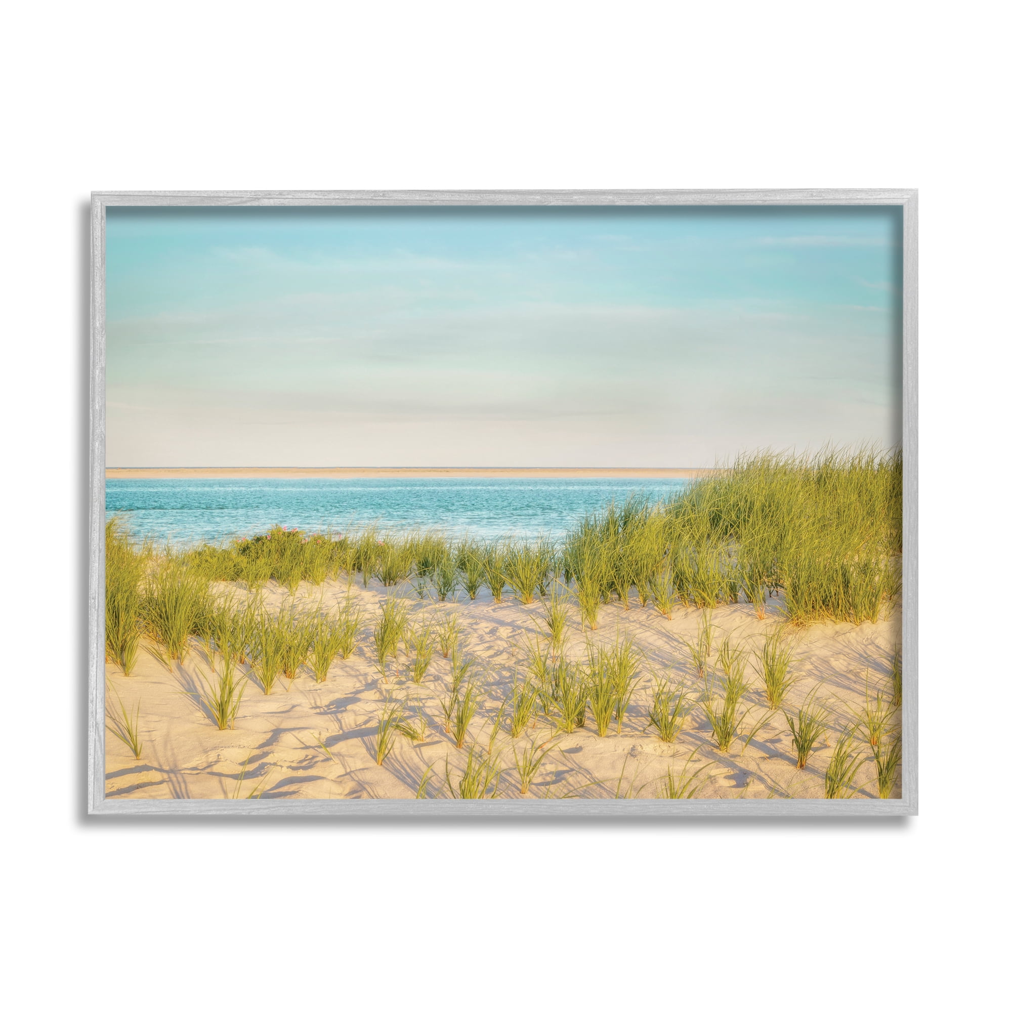 Stupell Industries Tall Grass Sand Dunes Nautical Beach Landscape, 24 x 30, Designed by Brooke T. Ryan