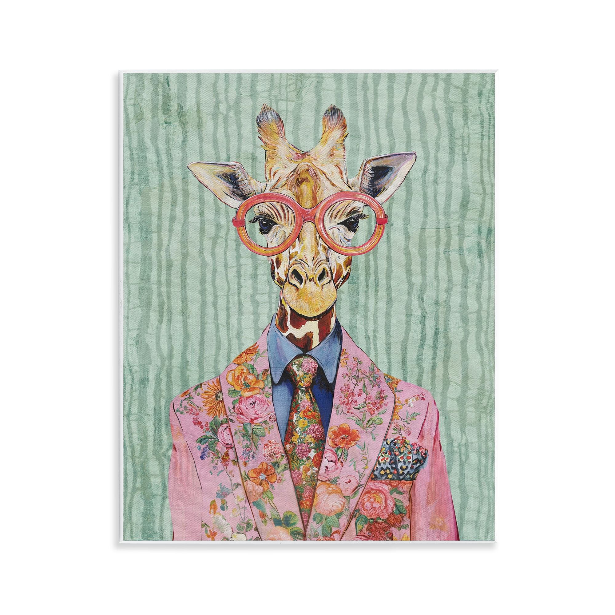 Stupell Industries Tall Stylish Giraffe Wall Plaque Art, design by Svetlana Aleynikova