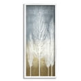 thumbnail image 1 of Stupell Industries Tall Tree Silhouettes Abstract White Forest over Pattern Graphic Art White Framed Art Print Wall Art, 13x30, by Kate Bennett, 1 of 8