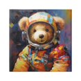 thumbnail image 1 of Stupell Industries Teddy Bear Astronaut Animals & Insects Painting Gallery Wrapped Canvas Art Print Wall Art, 17 x 17, 1 of 8