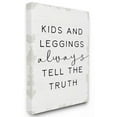 thumbnail image 1 of Stupell Industries Tell The Truth Funny Family Word Design Canvas Wall Art by Daphne Polselli, 1 of 3