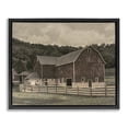 thumbnail image 1 of Stupell Industries Farmhouse Tender Living Space Barn Black Floating Frame Canvas Art, 21 x 17, by Marcus Prime, 1 of 8