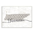 thumbnail image 1 of Stupell Industries Tennessee Patterned Grey US State Design Wall Plaque by Ziwei Li, 1 of 6