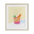 thumbnail image 1 of Stupell Industries Tequila Spritz Cocktail Birch Framed Print Under Glass design by Dina Riddle, 21 x 17, 1 of 10
