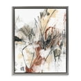 thumbnail image 1 of Stupell Industries Modern Terracotta & Grey Abstract Gray Floating Frame Canvas Art, 17 x 21, by June Erica Vess, 1 of 8