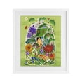 thumbnail image 1 of Stupell Industries Bohemian Terrarium Bug Garden White Framed Print Under Glass, 13 x 16, by Kay Widdowson, 1 of 8