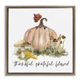 thumbnail image 1 of Stupell Industries Farmhouse Brown Floating Frame Canvas Art, 18 x 18, by Livi Finn, 1 of 8