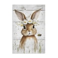 thumbnail image 1 of Stupell Industries Eclectic The Bunny & The Bee Canvas Art, 30 x 45, by Tina LeCour, 1 of 8