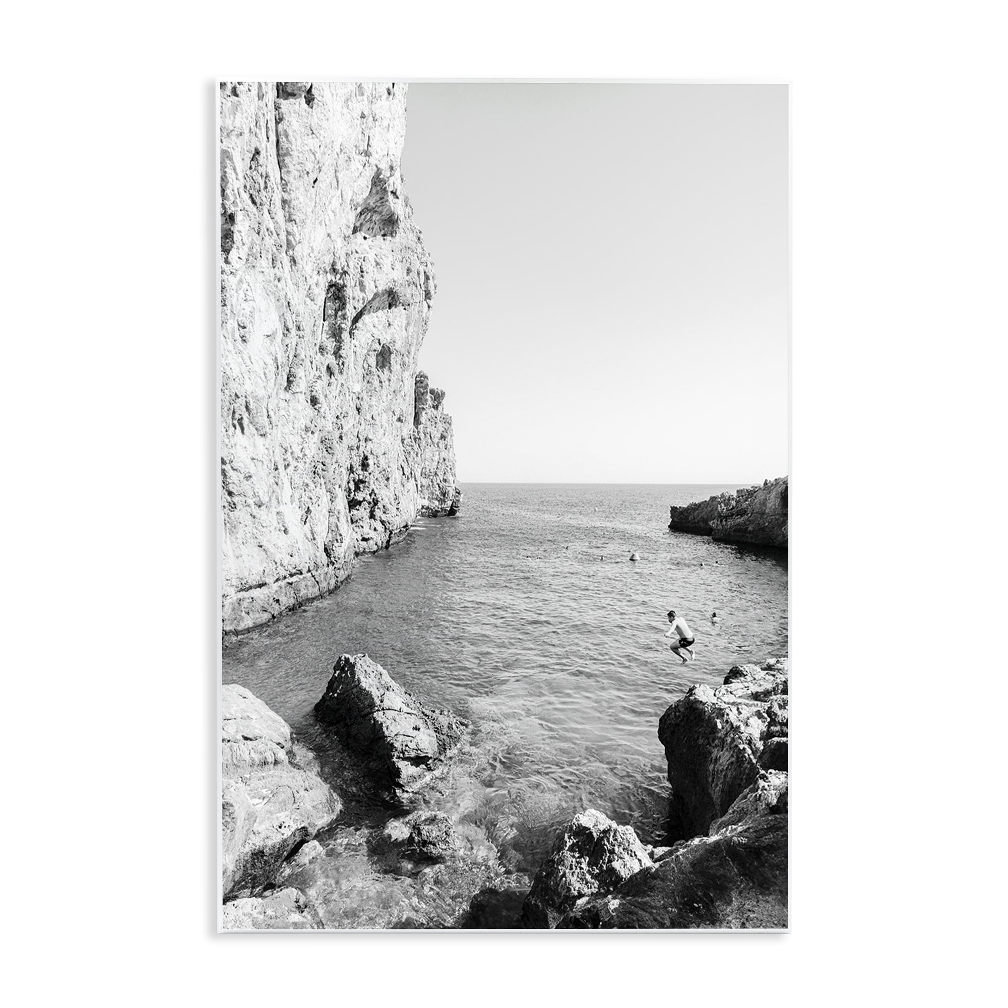 Stupell Industries The Dive Cove Coastal Photography Unframed Art Print Wall Art, 10 x 15