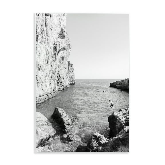 Stupell Industries The Dive Cove Coastal Photography Unframed Art Print Wall Art, 10 x 15