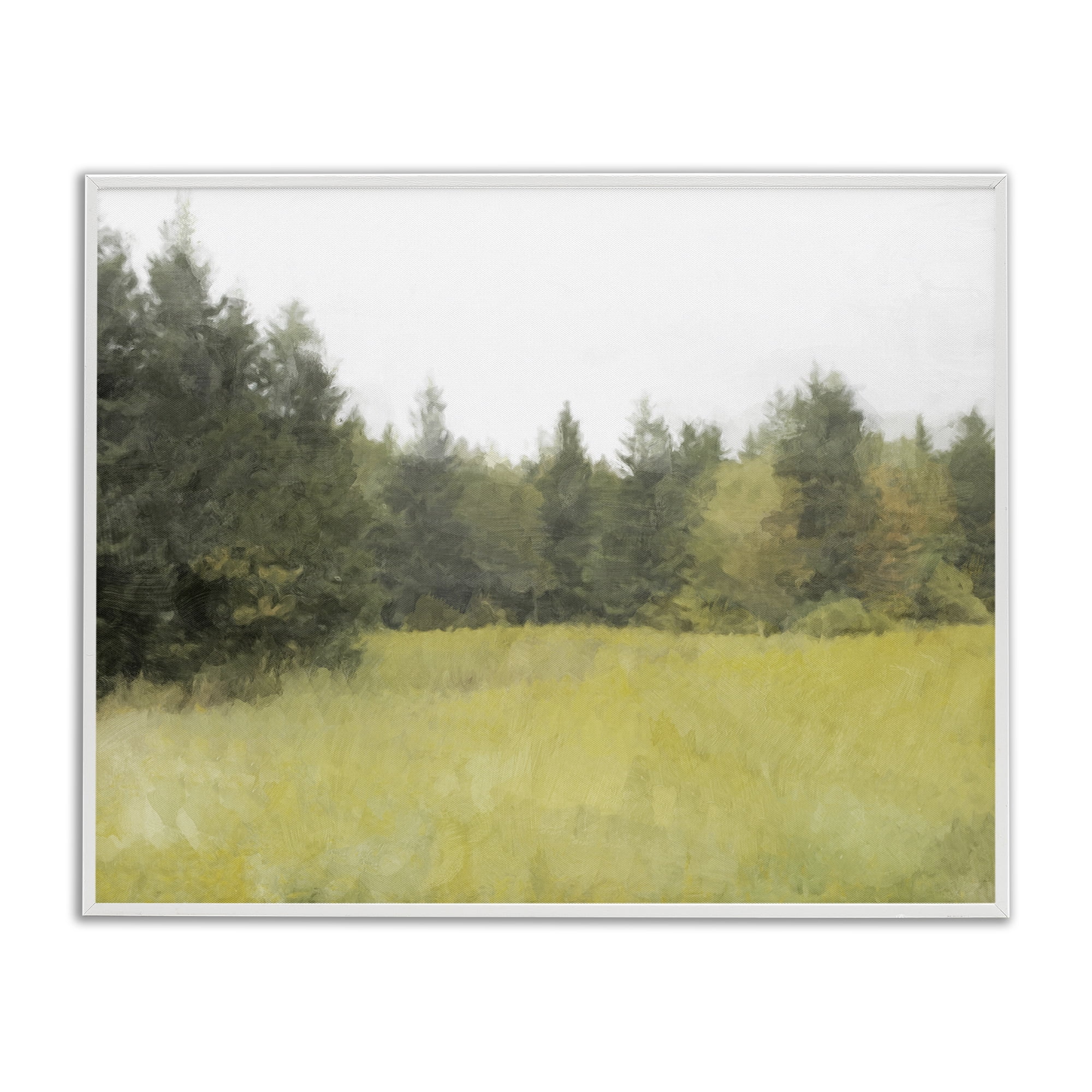 Stupell Industries The Forest's Vast Clearing White Framed Giclee Art, design by Kim Curinga