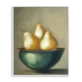 thumbnail image 1 of Stupell Industries The Golden Pears Bowl White Framed Giclee Art design by Ramona Murdock, 20 x 16, 1 of 8