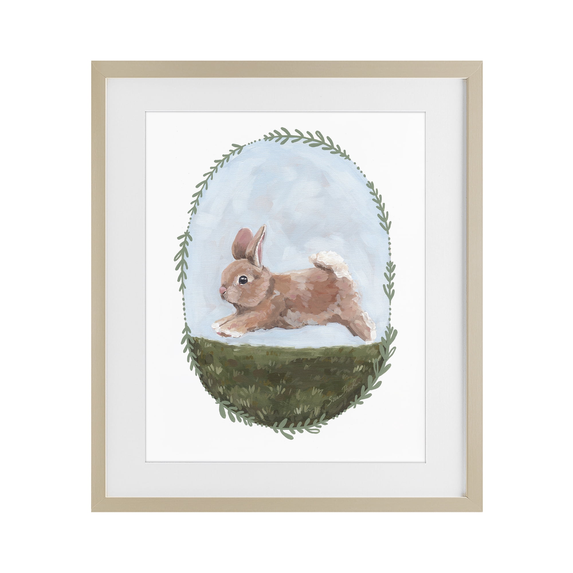 Stupell Industries The Goodness of Spring Birch Framed Print Under Glass, design by Sara Baker