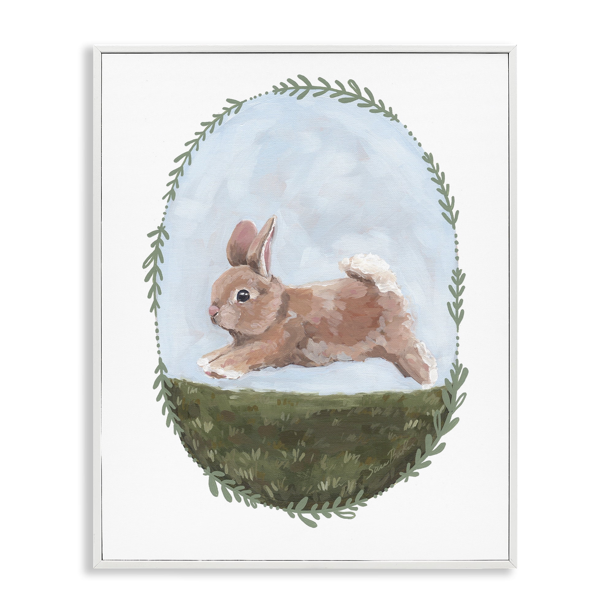 Stupell Industries The Goodness of Spring White Framed Giclee Art, design by Sara Baker