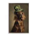 thumbnail image 1 of Stupell Industries Farmhouse The Irish Setter Portrait Brown Floating Frame Canvas Art, 17 x 25, by Tina LeCour, 1 of 8