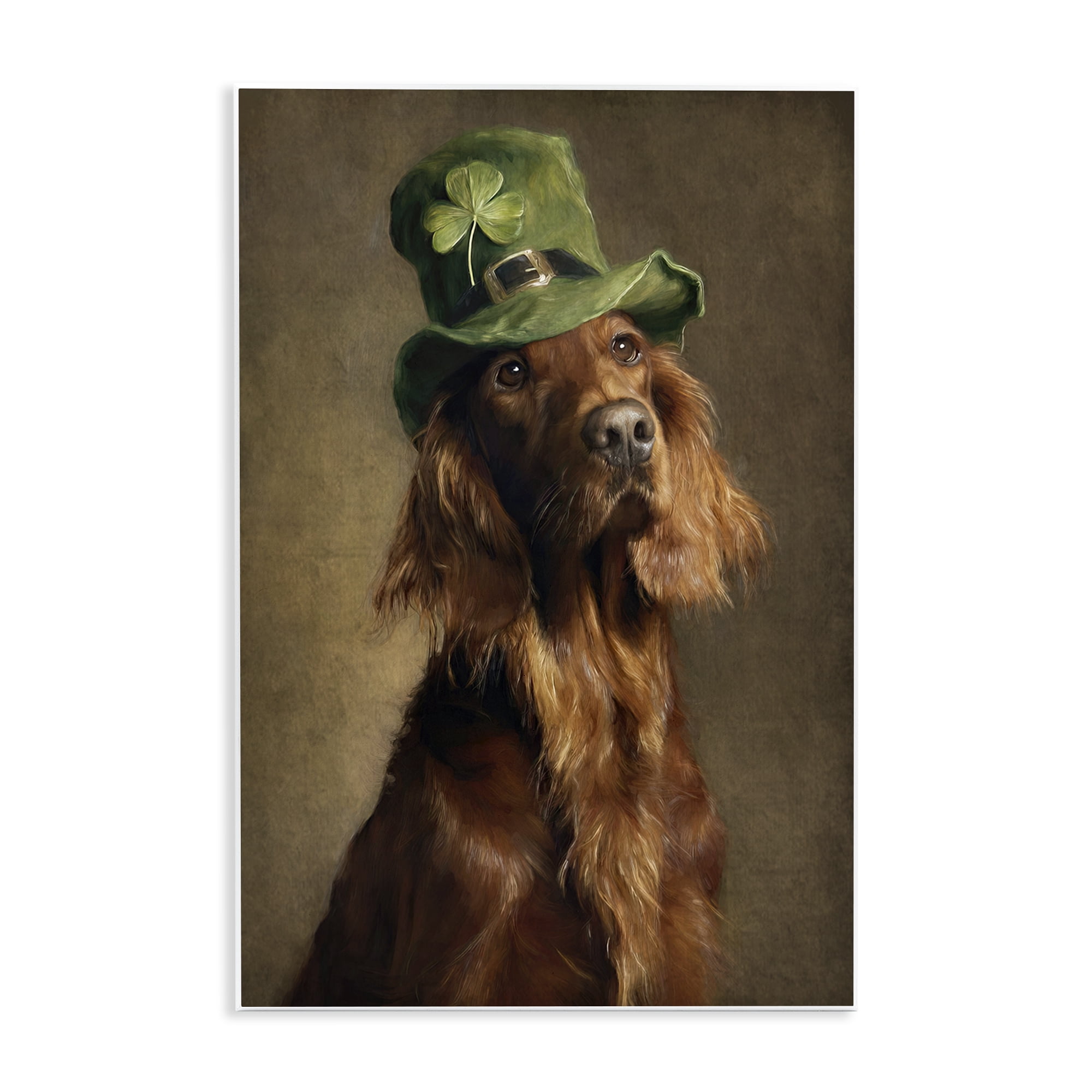 Stupell Industries The Irish Setter Portrait Wall Plaque Art, design by Tina LeCour