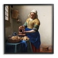 thumbnail image 1 of Stupell Industries The Kitchen Maid Johannes Vermeer Classical Painting Painting Black Framed Art Print Wall Art, Design by one1000paintings, 1 of 5