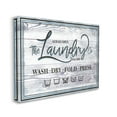 thumbnail image 1 of Stupell Industries The Laundry Co Sign Wash Fold Press Icons, 30 x 40, Designed by Jennifer Ellory, 1 of 6