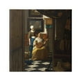 thumbnail image 1 of Stupell Industries The Love Letter Johannes Vermeer Classical Portrait Painting Painting Gallery Wrapped Canvas Print Wall Art, Design by one1000paintings, 1 of 7