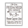 thumbnail image 1 of Stupell Industries The Old Feed and Seed Co-Op, 24 x 30,Design by Lettered and Lined, 1 of 2