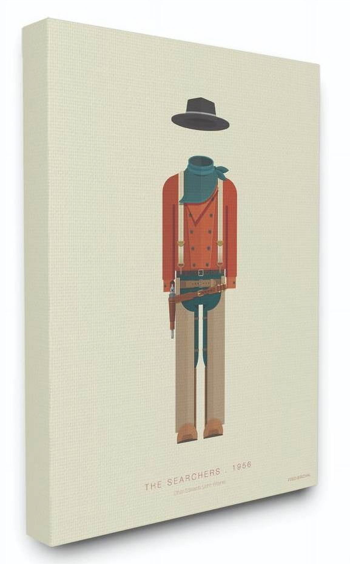 Stupell Industries The Searchers Famous People Characters Fashion Design Canvas Wall Art by Fred Birchal