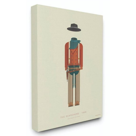 Stupell Industries The Searchers Famous People Characters Fashion Design Canvas Wall Art by Fred Birchal