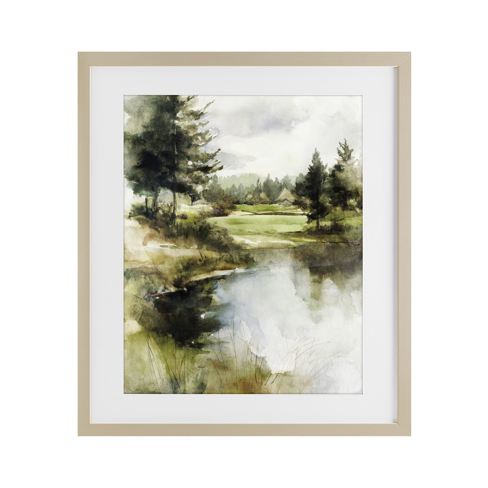 Stupell Industries The Secret Grove Birch Framed Print Under Glass, design by Svetlana Aleynikova