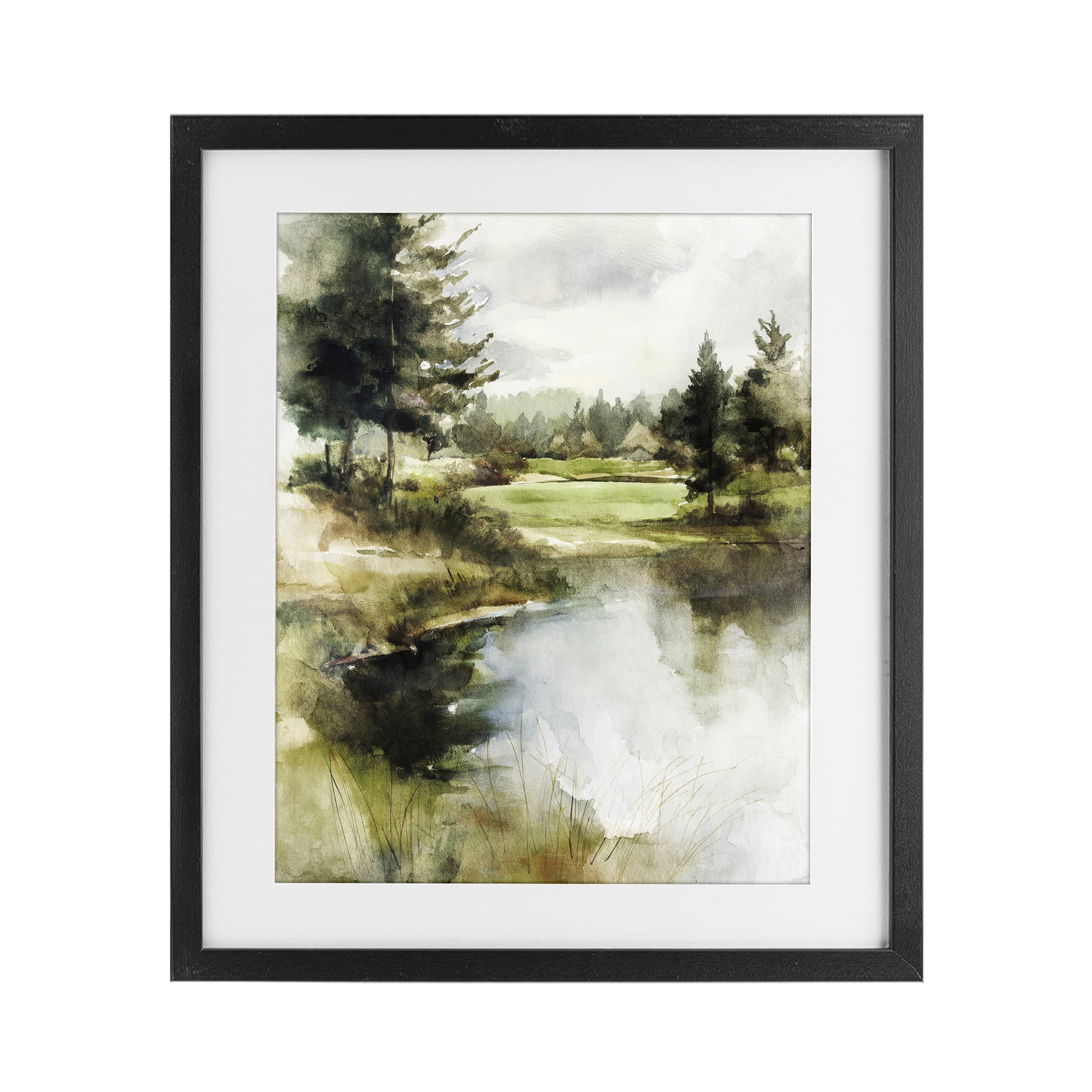 Stupell Industries The Secret Grove Black Framed Print Under Glass, design by Svetlana Aleynikova