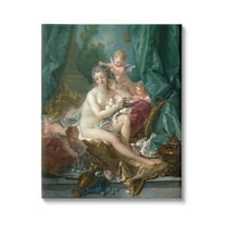 Stupell Industries The Toilette of Venus Francois Boucher Classic Painting Painting Gallery Wrapped Canvas Print Wall Art, Design by one1000paintings