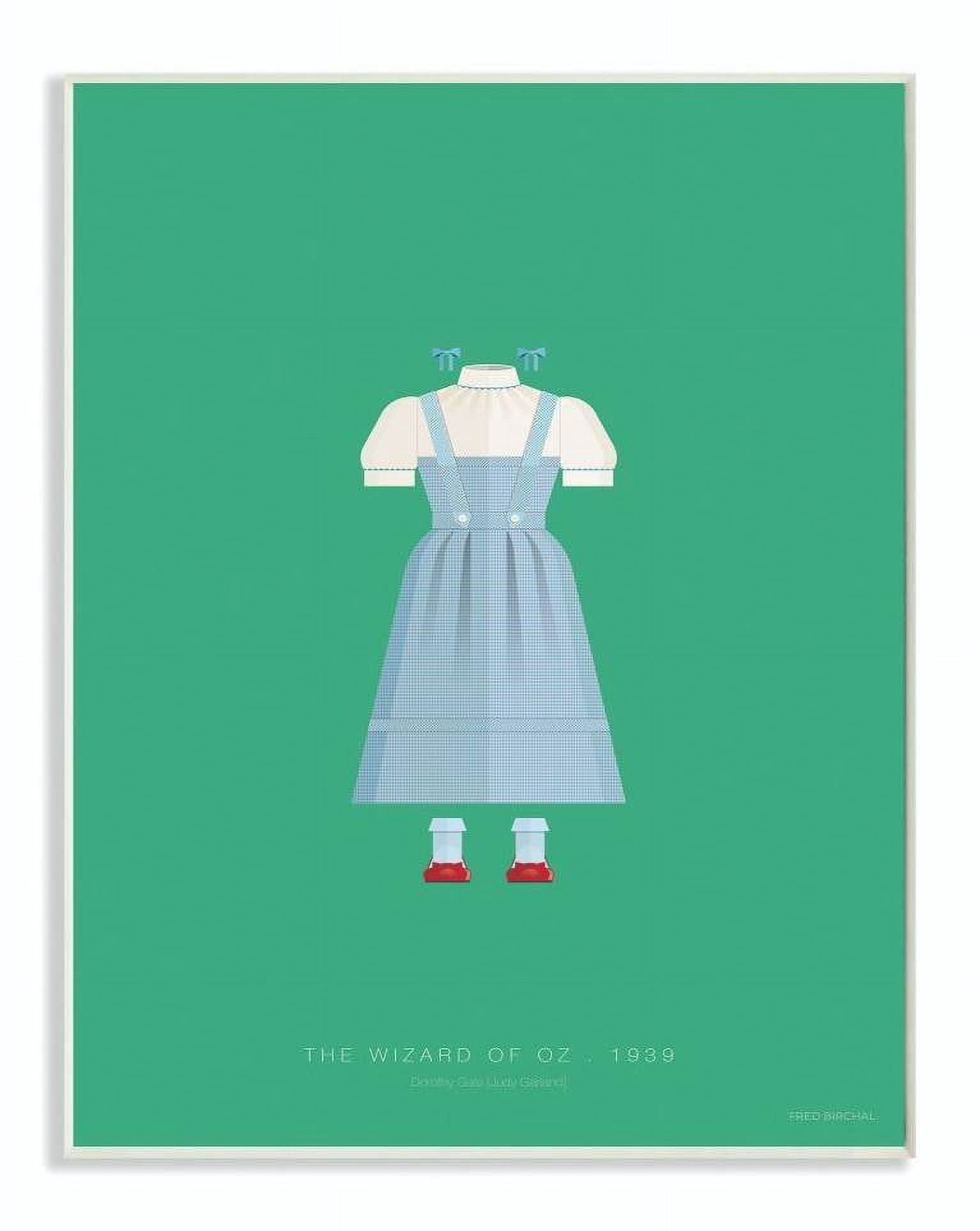 Stupell Industries The Wizard of Oz Famous People Characters Fashion Design Wall Plaque by Fred Birchal